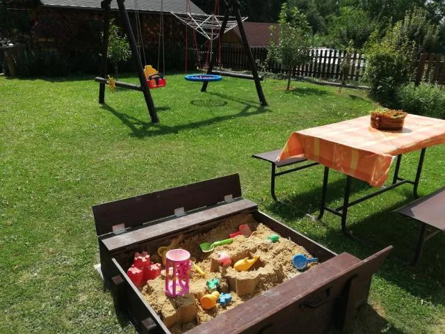  U Macháčků - Lipno - picture  : Children's play area,Children play ground,Garden,Property 