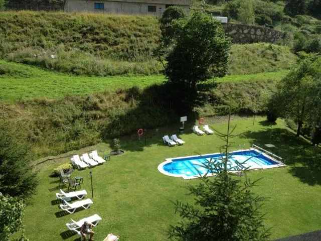  Hotel Xalet Verdú - picture  : Pool view,Garden,Garden view,Pool view,Swimming pool,Property 