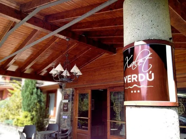  Hotel Xalet Verdú - picture  : Facade/entrance,Balcony/Terrace,Lobby or reception,Property 
