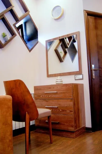  Moscow Boutique Hotel - photo  : Zone assise,Centre de télévision/divertissement 