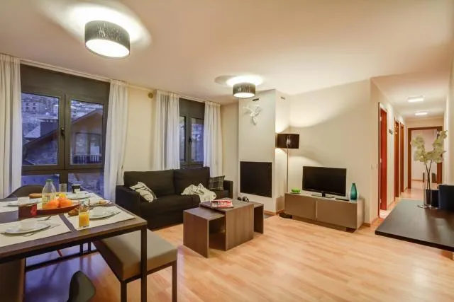  Pierre & Vacances Andorra El Tarter - picture  : Seating area,Dining area,Property 