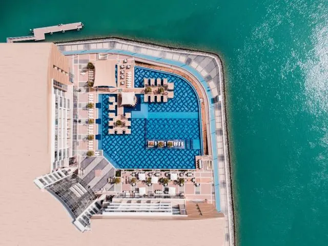  Royal M Hotel & Resort Abu Dhabi - picture  : Floor plan,Bird's eye view,Pool view,Bird's eye view,Property 