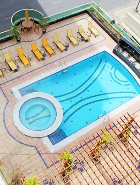  Dunes Hotel Apartment Oud Metha, Bur Dubai - picture  : Swimming pool,Pool view,Swimming pool,Property 