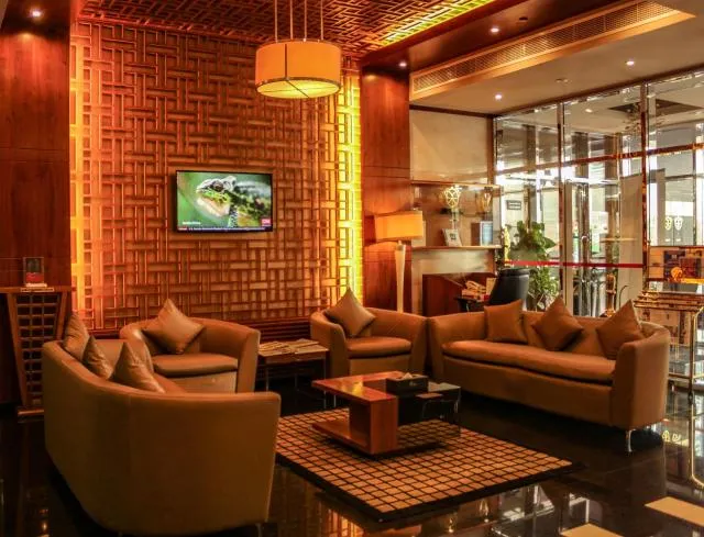  Dunes Hotel Apartment Oud Metha, Bur Dubai - picture  : Patio,Nearby landmark,Seating area,Lobby or reception,Property 