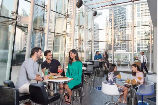  Gulf Court Hotel Business Bay - picture  : Restaurant/places to eat,Lounge or bar,Property 