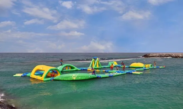  Fairmont Ajman - picture  : Day,People,Activities,Beach,Aqua park,On site,Sea view,Family,Property 