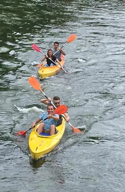  La Petite Passerelle à Mouzaive - picture  : Day,Windsurfing,Canoeing,Natural landscape,Guests,Activities,Canoeing,Property 