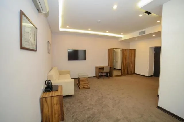  Moscow Boutique Hotel - photo  : Zone assise,Centre de télévision/divertissement 