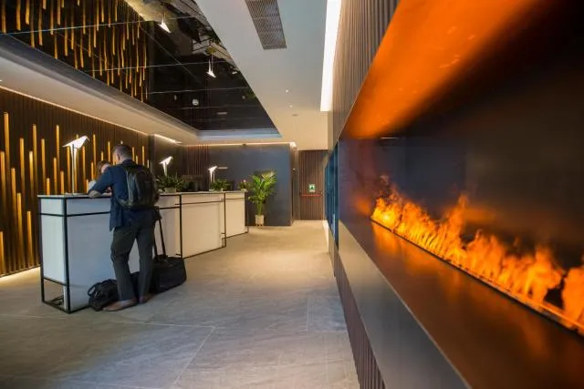  Yomo Centric - picture  : Kitchen/kitchenette,Lobby or reception,Guests,Property 