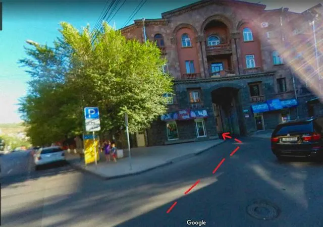  Yerevan center apartment 5A - picture  : Property building,Facade/entrance,Property 