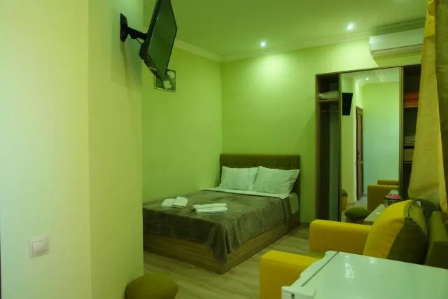  ECO-RESORT LORRET - picture  : Bed,Bed,Living room,Photo of the whole room,Bedroom,Property,Room 