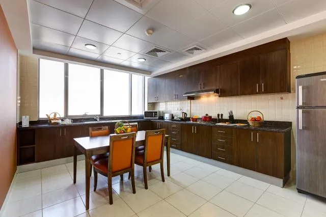  Abidos Hotel Apartment Dubai Land - picture  : Kitchen/kitchenette,Kitchen or kitchenette,Property 