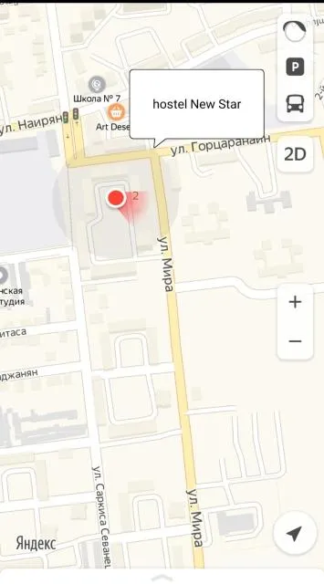  Hotel New Star - picture  : Floor plan,Bird's eye view 