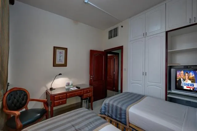  Mourouj Hotel Apartments by Mourouj Gloria - picture  : Bed,View (from property/room),Other,Photo of the whole room,Property,Room 