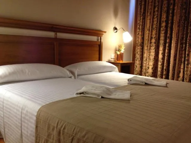  Hotel Xalet Verdú - picture  : Bed,Photo of the whole room,Bedroom,Property,Room 