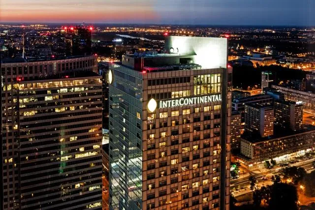  InterContinental Warszawa, an IHG Hotel - picture  : Property building,Bird's eye view,Property 