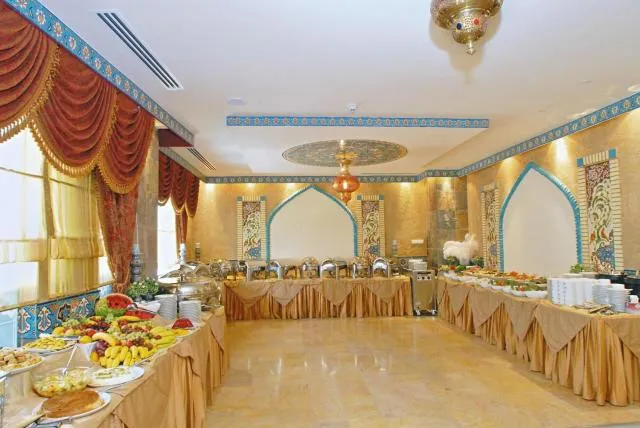  Mourouj Hotel Apartments by Mourouj Gloria - picture  : Toilet,Property building,Restaurant/places to eat,Property 