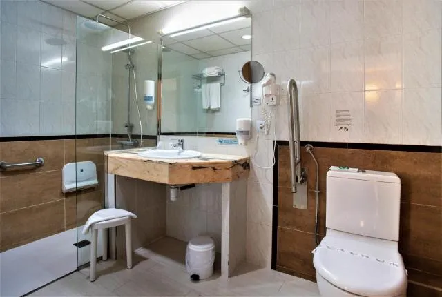  Hotel Panorama - picture  : Shower,Toilet,Bathroom,Summer,Bathroom,Facility for disabled guests,Property 