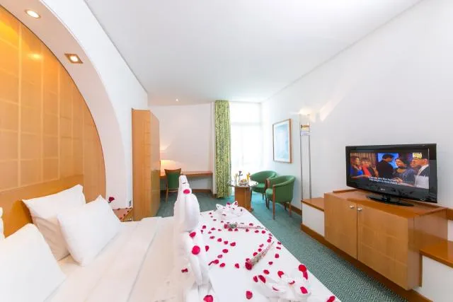  Mercure Grand Jebel Hafeet - picture  : TV/entertainment centre,Swimming pool,Property 