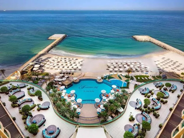  Fairmont Ajman - picture  : Property building,Bird's eye view,Pool view,Summer,On site,Property 