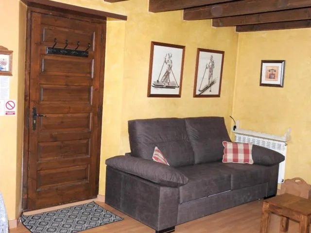  One bedroom appartement at El Tarter 10 m away from the slopes with furnished terrace and wifi - picture  : Seating area,Living room,Property 