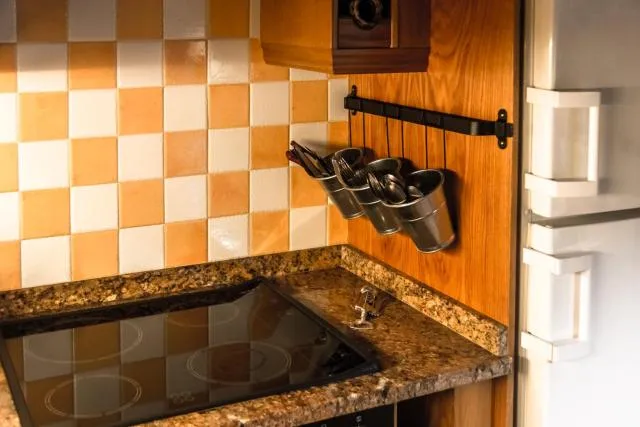  One bedroom appartement at El Tarter 10 m away from the slopes with furnished terrace and wifi - picture  : Kitchen/kitchenette,Summer,Kitchen or kitchenette,Property 