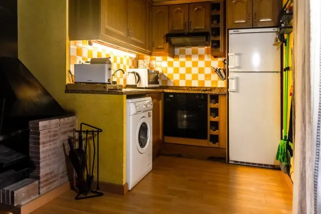  One bedroom appartement at El Tarter 10 m away from the slopes with furnished terrace and wifi - picture  : Kitchen/kitchenette,Kitchen or kitchenette,Property 