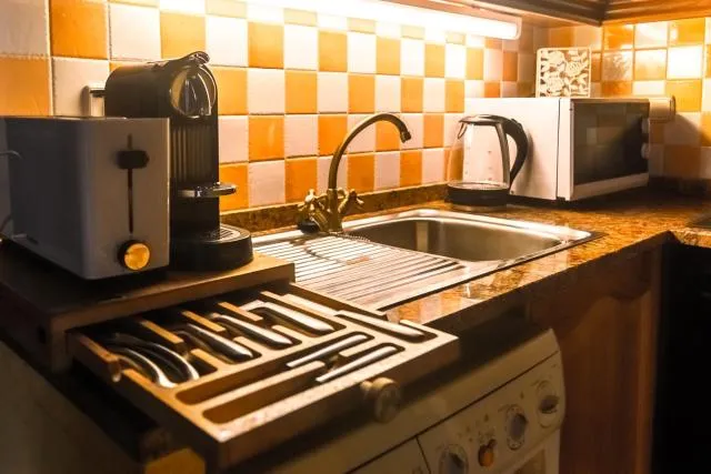 One bedroom appartement at El Tarter 10 m away from the slopes with furnished terrace and wifi - picture  : Kitchen/kitchenette,Kitchen or kitchenette,Property 