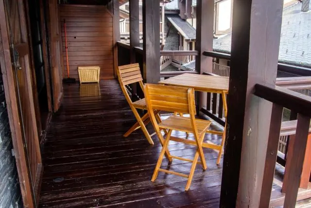  One bedroom appartement at El Tarter 10 m away from the slopes with furnished terrace and wifi - picture  : Balcony/Terrace,Property 