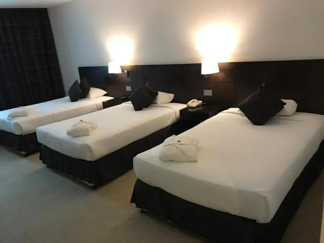  Al Jazira Club Hotel - picture  : Bed,Bed,Photo of the whole room,Bedroom,Property,Room 