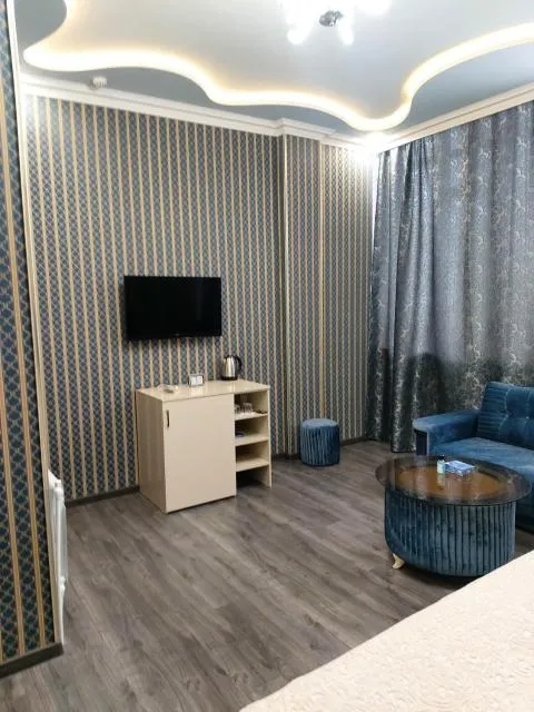  Hotel Felisa Gyumri - picture  : Seating area,TV/entertainment centre,Summer 