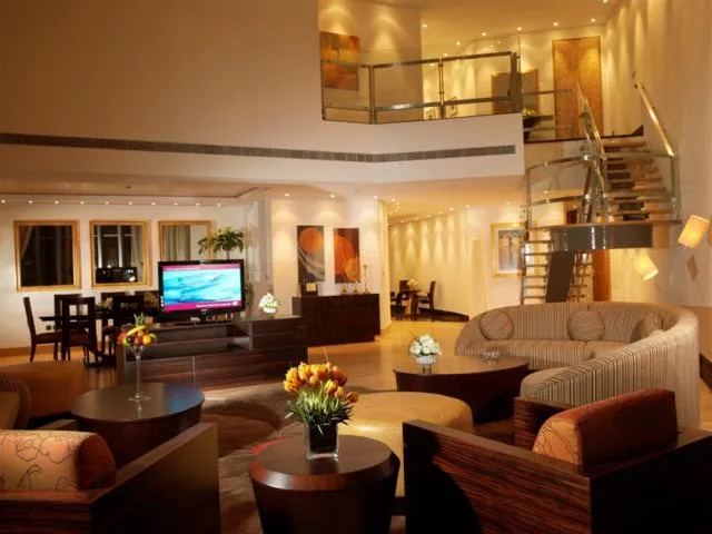  Burjuman Arjaan by Rotana - Dubai - picture  : Patio,Seating area,Living room,Property 