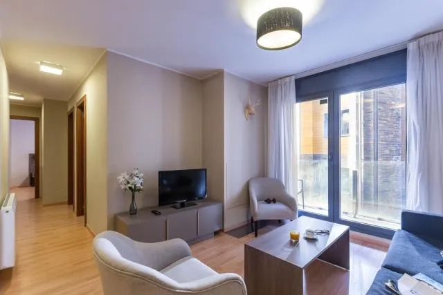  Pierre & Vacances Andorra El Tarter - picture  : Seating area,TV/entertainment centre,Living room,Property 