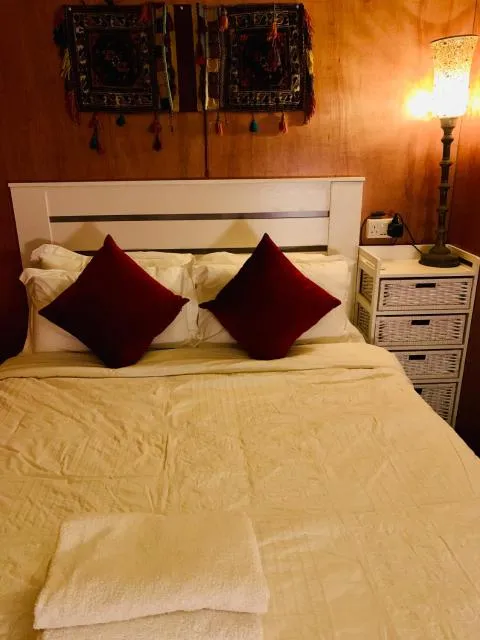  RAK Glamping - picture  : Bed,Bed,Bedroom,Property,Room 