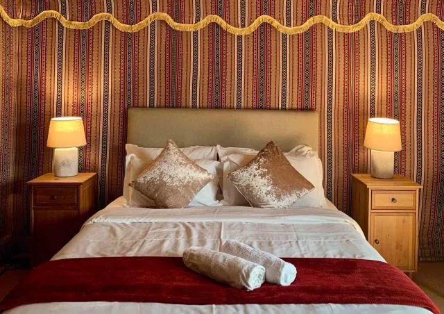  RAK Glamping - picture  : Bed,Bed,Bedroom,Property,Room 