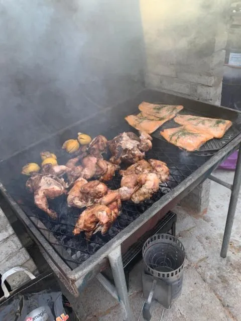  RAK Glamping - picture  : Patio,BBQ facilities,BBQ facilities,Food and drinks,Food,Property 