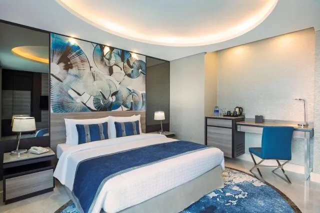  Gulf Court Hotel Business Bay - picture  : Bed,Photo of the whole room,On site,Room 