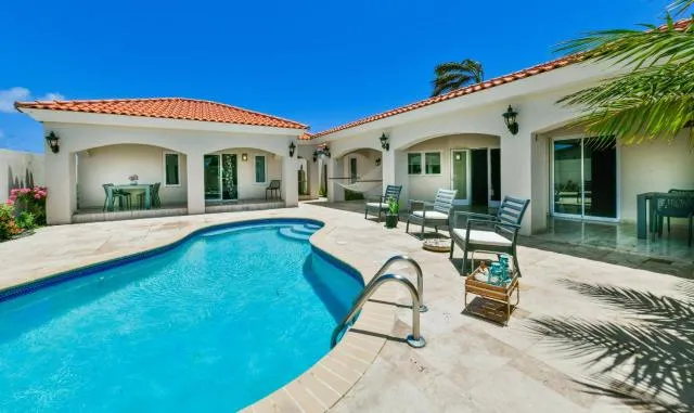  Villa Thalis - picture  : Property building,Swimming pool,Summer,Swimming pool,Property 