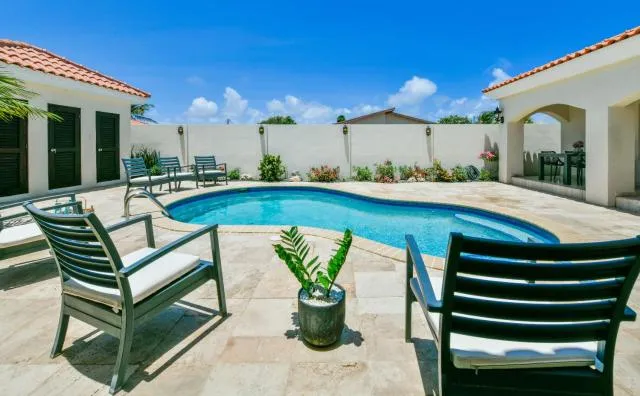  Villa Thalis - picture  : Swimming pool,Pool view,Summer,Swimming pool,Property 