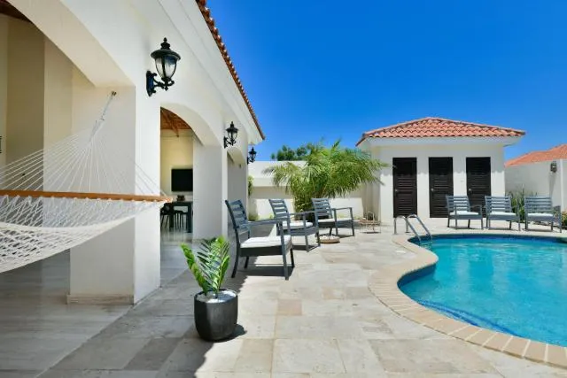  Villa Thalis - picture  : Property building,Swimming pool,Summer,Swimming pool,Property 