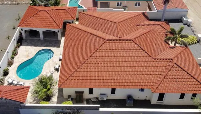  Villa Thalis - picture  : Property building,Property building,Bird's eye view,Pool view,Bird's eye view,Property 