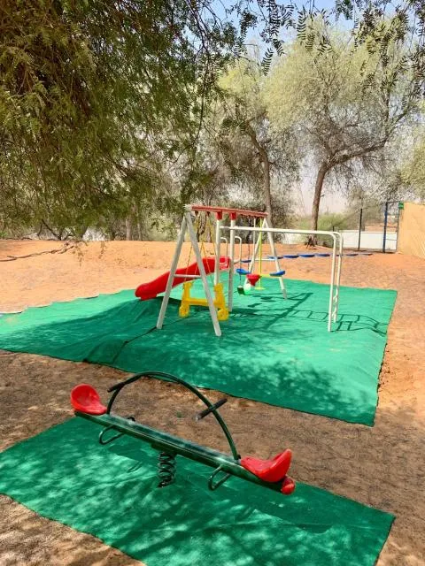  RAK Glamping - picture  : Children's play area,Activities,Children play ground,young children,Property 