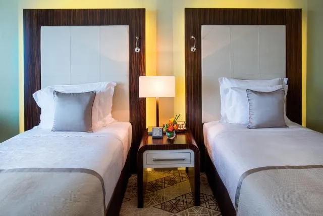  Elite Byblos Hotel - picture  : Bed,Bed,Day,Decorative detail,Bedroom,Property,Room 