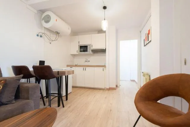  Apartamentos Vaquers 3000 - picture  : Kitchen/kitchenette,Seating area,Dining area,Kitchen or kitchenette,Dining area,Property 