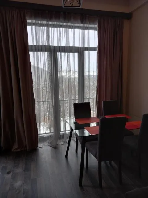  Tsaghkadzor , Kechi House , Mont Blanc apartments - picture  : Dining area,View (from property/room),Dining area,Mountain view,Property 