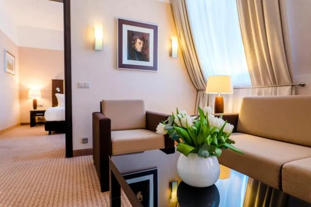  Hotel Polonia Palace - picture  : Seating area,Living room,Seating area,Dining area,Property 