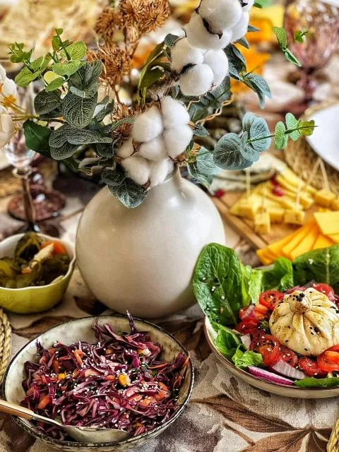  Harmonia Garden Garni - picture  : BBQ facilities,Food,Food and drinks,Food,Lunch,Dinner,Property 