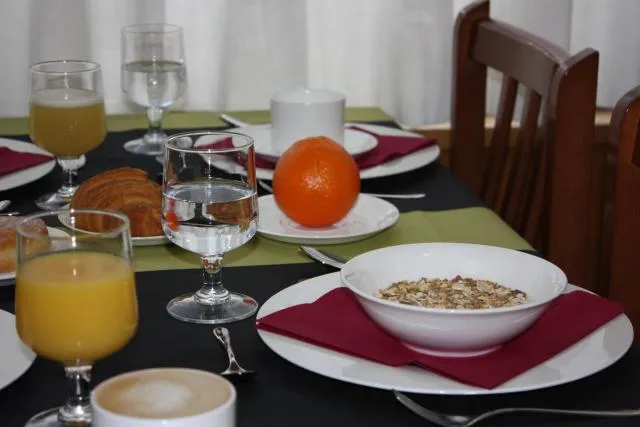  Hotel Les 7 Claus - picture  : Food and drinks,Dining area,Food,Breakfast,Buffet breakfast,Property 