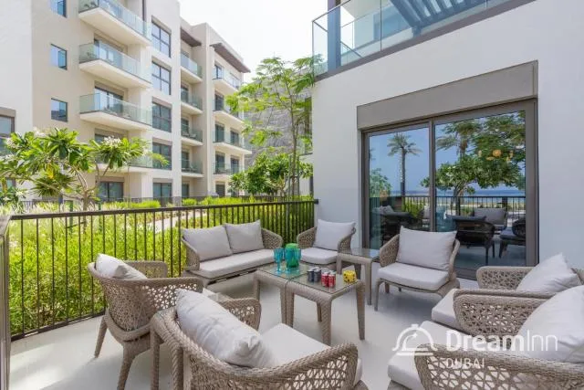  Dream Inn Apartments - Address Beach Residence Fujairah - picture  : Balcony/Terrace,Property 