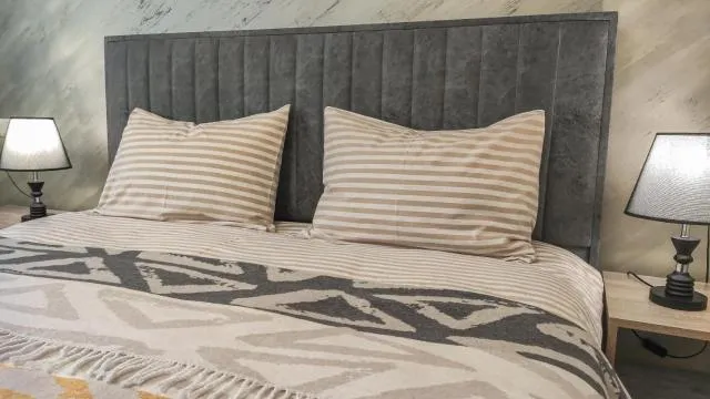  Harmonia Garden Garni - picture  : Bed,Bed,hair dresser,Property,Room 